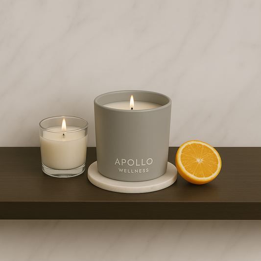 Winter Sunrise - ORGANIC SWEET ORANGE SCENTED CANDLE