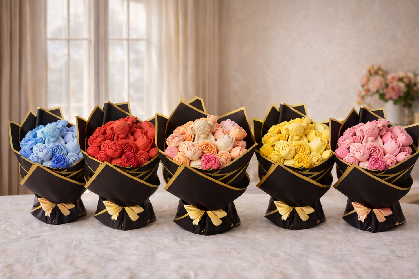 Candle wax melt bouquet - preorder