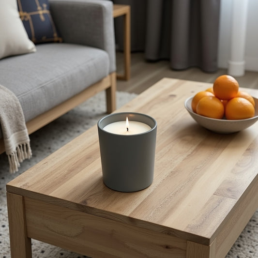 Citrus Solstice - ORGANIC BERGAMOT SCENTED CANDLE