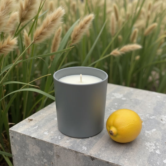 Eternal Glow -  ORGANIC LEMONGRASS SCENTED CANDLE