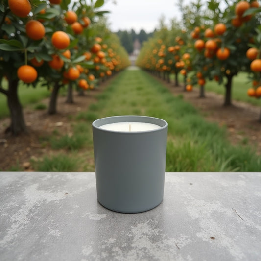 PREORDER - Winter Sunrise - ORGANIC SWEET ORANGE SCENTED CANDLE